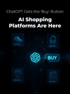 ChatGPT gets the buy button: AI shopping platforms are here.