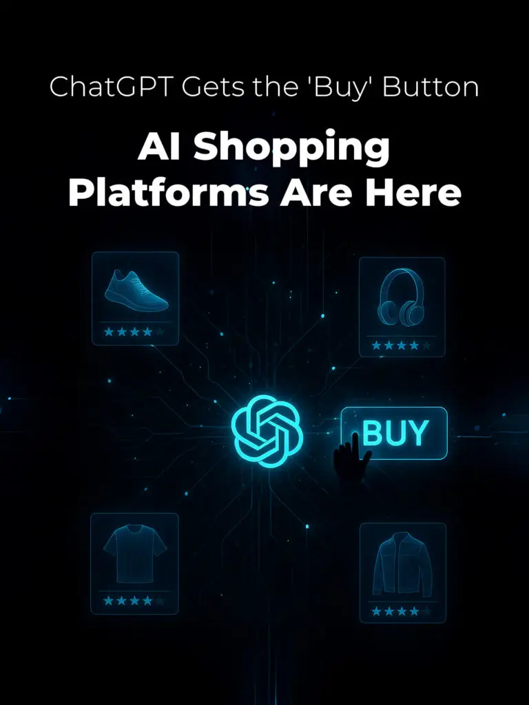 ChatGPT Gets the ‘Buy’ Button: AI Shopping Platforms Ring in a New Era For Commerce